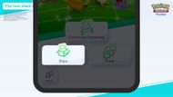 The upcoming new Share feature (Image via The Pokemon Company)